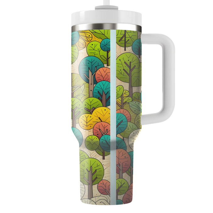 Whimsical Tree Patterns  Custom Tumblers