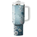 Winter Frosted Garden  Travel Tumblers