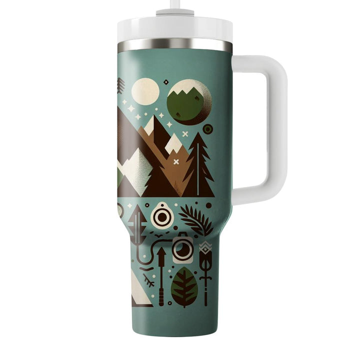 Vintage Hiking Adventure  Insulated Tumblers