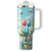 Spring Rainfall Delight  Tumbler Cups