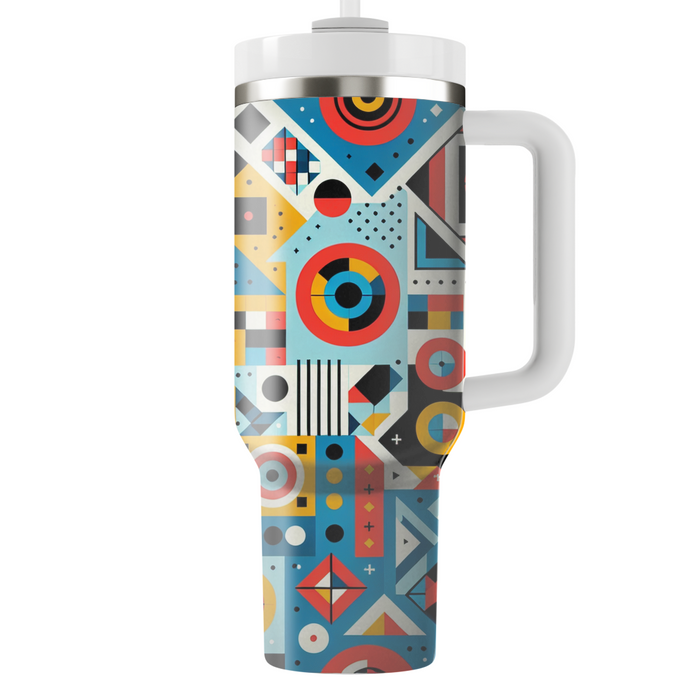 Kaleidoscope Geometric Fusion Decorative Tumblers