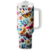 Brightly Colored Insects  Personalized Tumblers