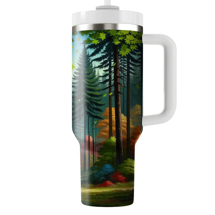 Autumn Whispering Pines  Tumblers For Gifts