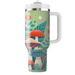 Whimsical Mushroom Garden  Custom Tumblers