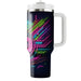 Vibrant Neon Lines  Tumbler Cups