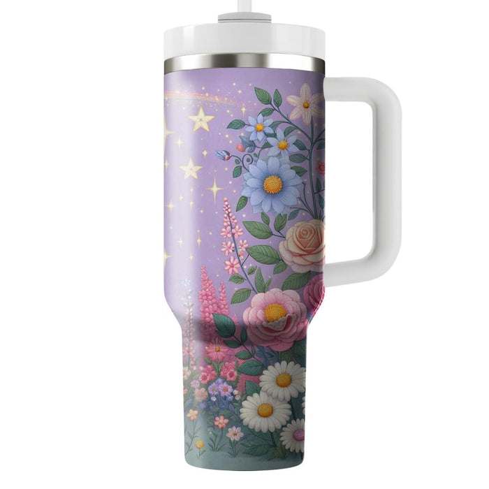 Whimsical Fairy Tale Garden  Personalized Tumblers