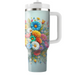 Spring Sunshine Burst  Personalized Tumblers