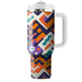 Funky Zigzag Design  Tumblers For Gifts