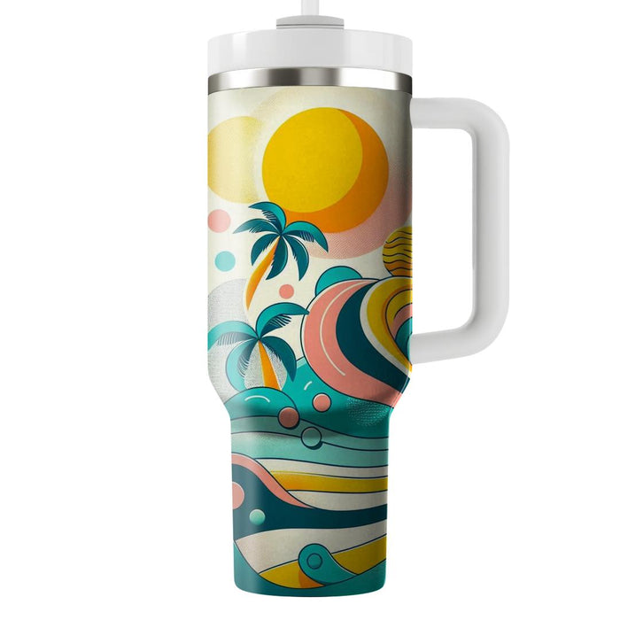 Waves Of Celebration - Beach Day Festival  Decorative Tumblers