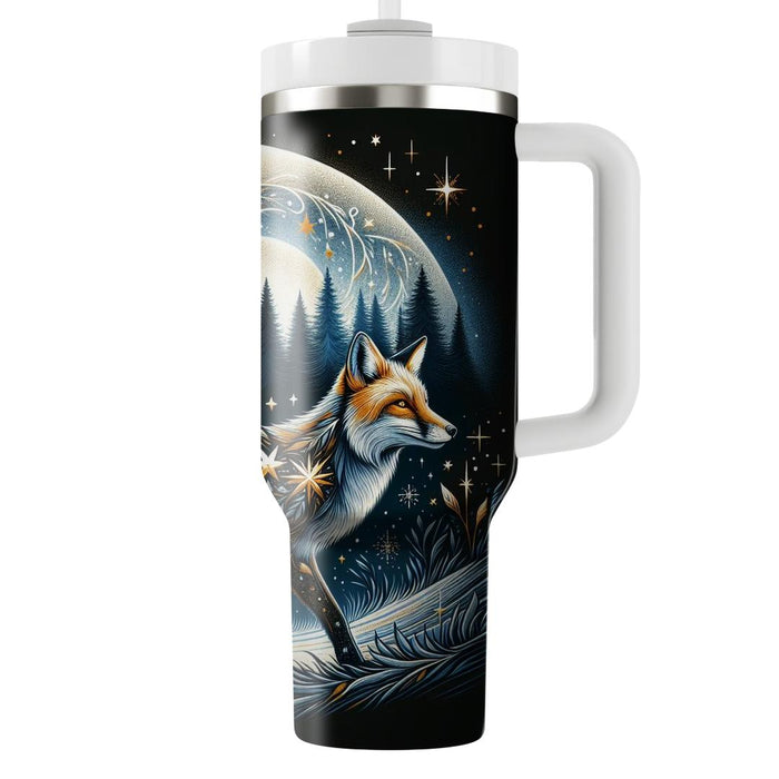 Starlit Fox  Tumbler Cups