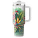 Vibrant Tropical Parrots  Tumblers With Lids