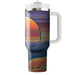 Sunset Horizon Lines  Insulated Tumblers