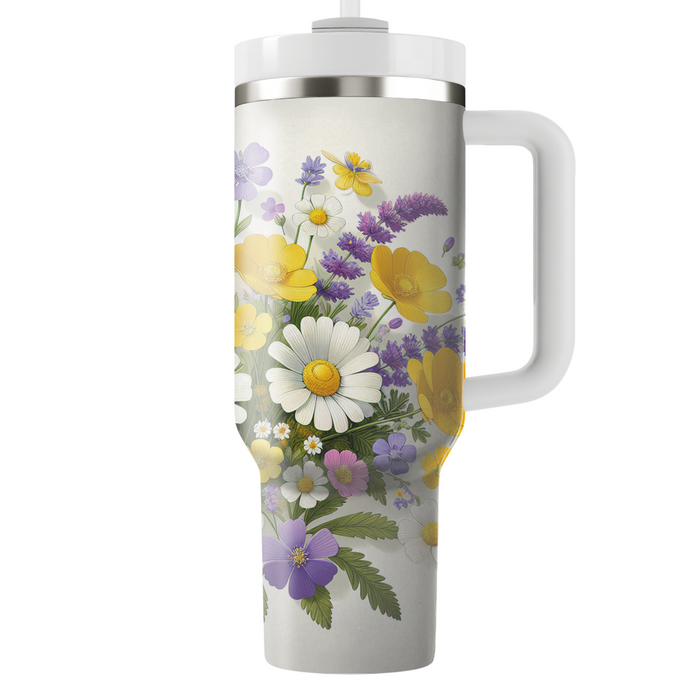 Whimsical Wildflower Meadow  Tumblers For Gifts