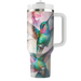 Watercolor Hummingbird Harmony  Personalized Tumblers