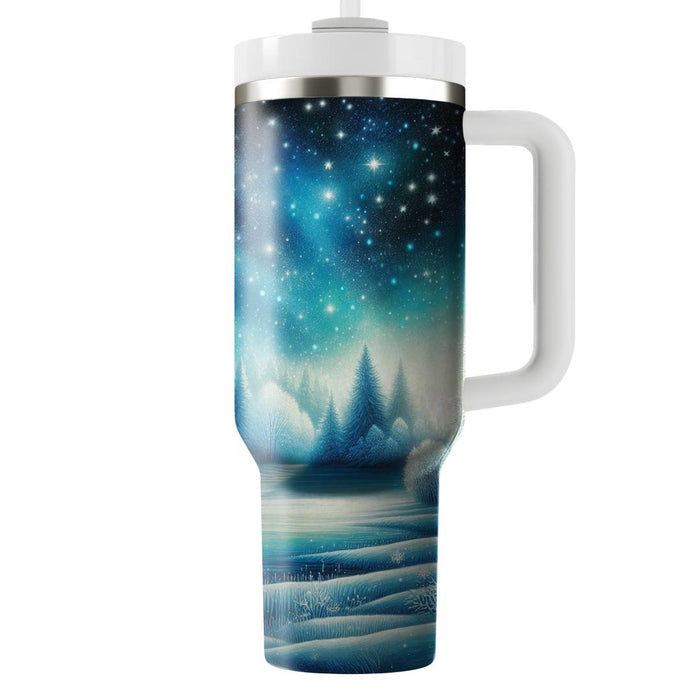 Winter Snowy Nights  Unique Tumblers