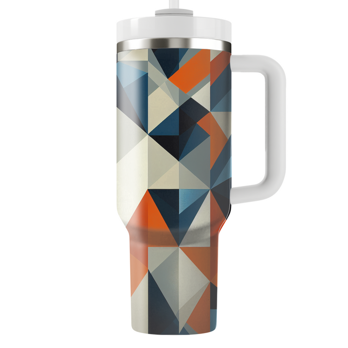 Geometric Quarters  Custom Tumblers