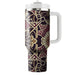 Art Deco Fan Motif  Personalized Tumblers