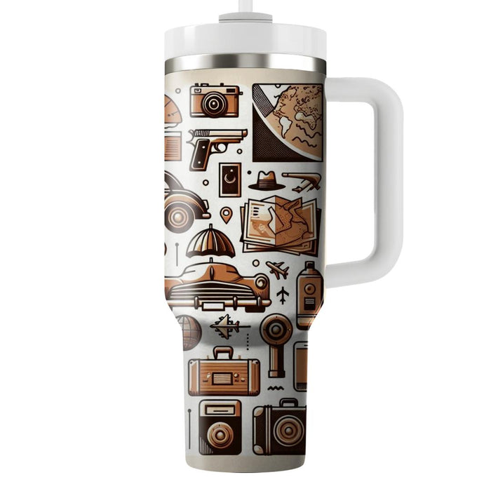 Vintage Adventure  Travel Tumblers