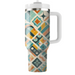 Modern Mosaic Tiles Decorative Tumblers