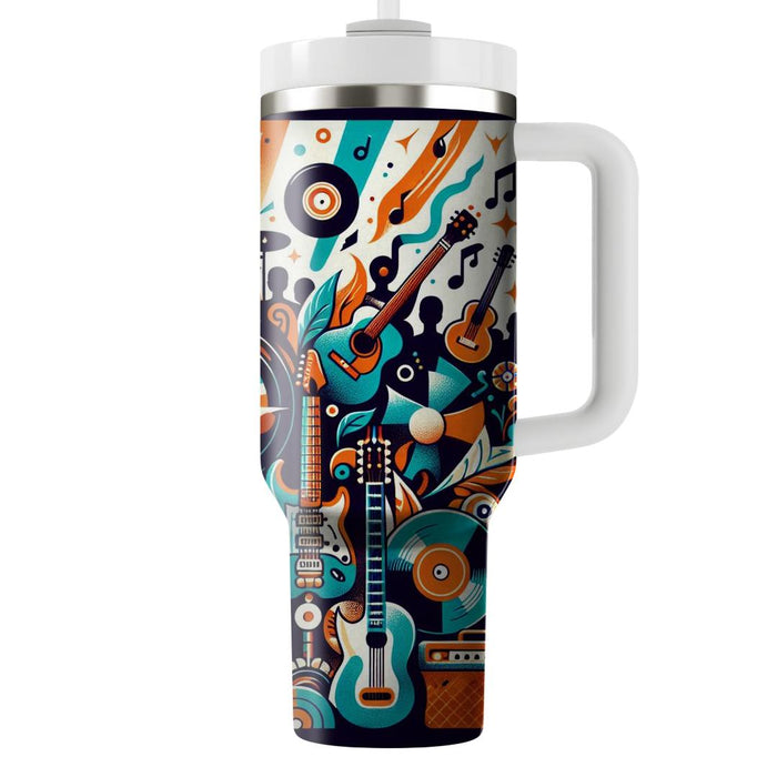 70s Retro Music Festival  Travel Tumblers