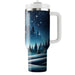 Winter Snowy Night Sky  Tumblers With Lids