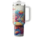 Vivid Rainbow Fish  Tumblers With Lids