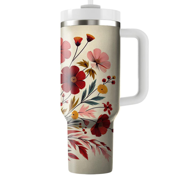 Wildflower Wonder  Personalized Tumblers