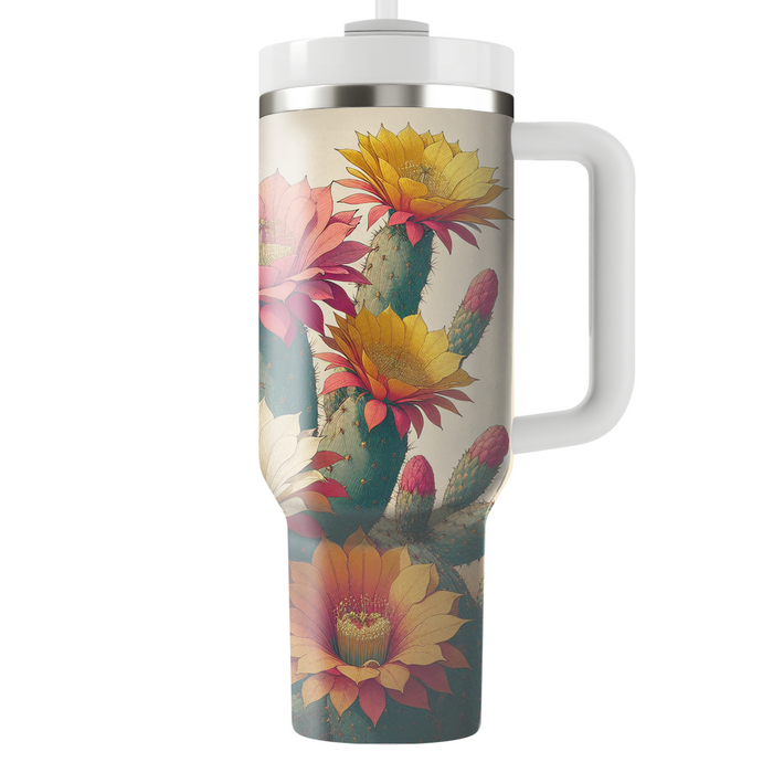 Cactus Blossom Symphony  Custom Tumblers