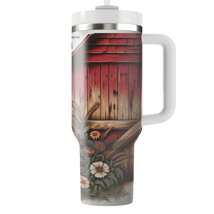 Vintage Farmhouse Charm  Custom Tumblers