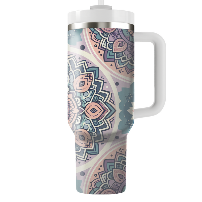 Floral Mandala  Insulated Tumblers