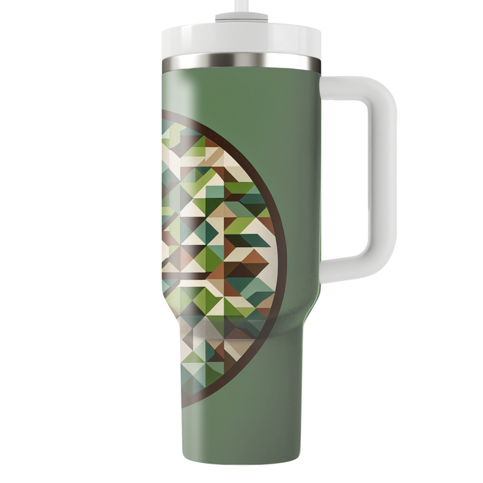 Geometric Tree Of Life  Tumbler Cups