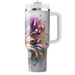 Vibrant Echoes - Mardi Gras  Decorative Tumblers