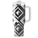 Geometric Diamond Pattern  Decorative Tumblers