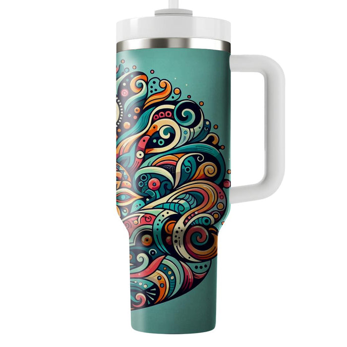 Bohemian Vibe  Tumblers With Lids