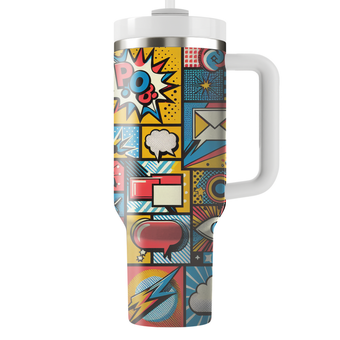 Pop Art Explosion Insulated Tumblers