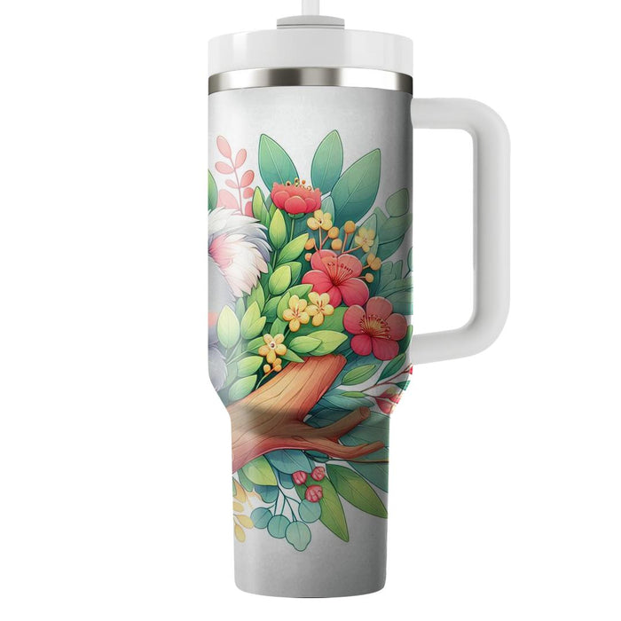 Whimsical Koala Tree  Tumbler Cups