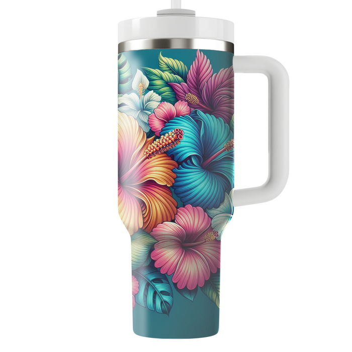 Bold Tropical Escape  Custom Tumblers