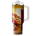 Sunshine Poppy Fields  Tumbler Cups