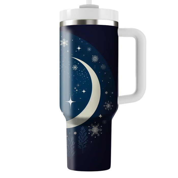 Winter Night Starry  Insulated Tumblers