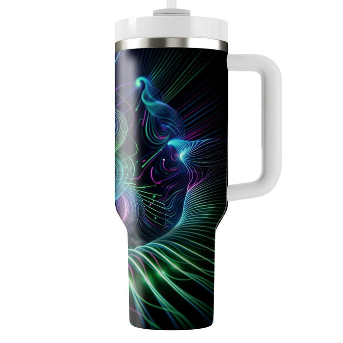 Abstract Laser Show  Tumblers For Gifts