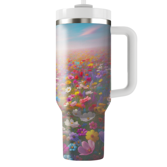 Spring Meadow Joy  Tumbler Cups