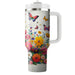 Whimsical Butterfly Floral  Insulated Tumblers