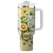 Daisy Chain Delight Travel Tumblers