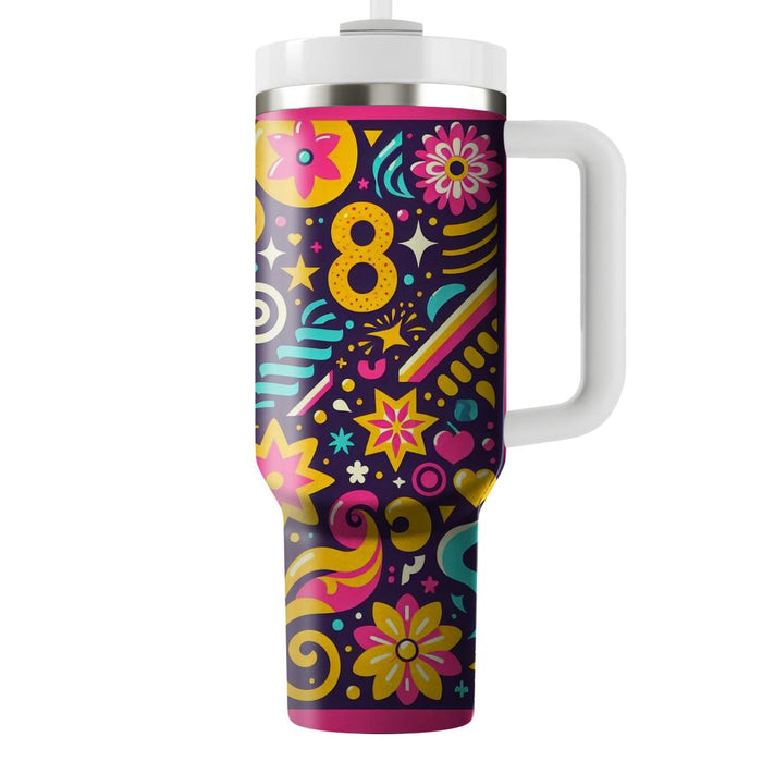 Bright Fiesta  Insulated Tumblers