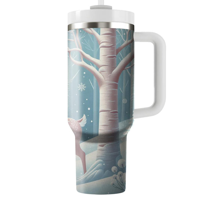 Winter Wonderland Deer  Custom Tumblers