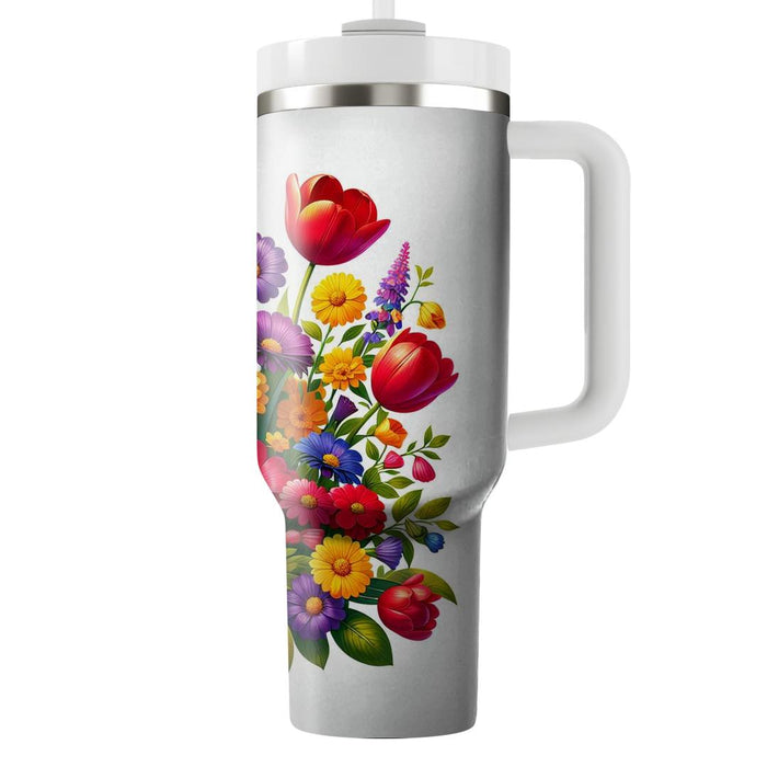 Floral Delight  Insulated Tumblers