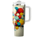 Retro Dot Delight  Personalized Tumblers