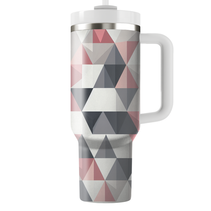 Triangular Rhythm Flow  Tumbler Cups