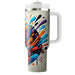 Vibrant Graffiti Splash  Decorative Tumblers