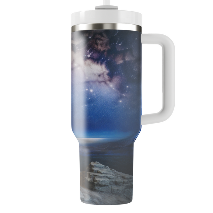 Starlit Lynx Night  Decorative Tumblers